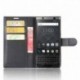 Blackberry KeyOne kožená peněženka černá