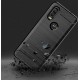 Silikonové pouzdro CARBON pro Motorola One Vision modré