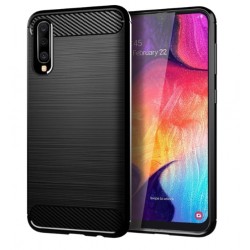 Silikonové pouzdro CARBON pro Samsung Galaxy A30s A307F černé