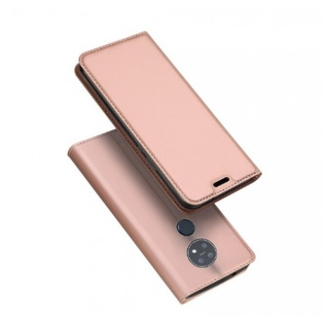 Flipové pouzdro DUX Premium pro Nokia 7.2 růžové