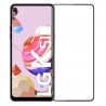 Full cover 3D tvrzené sklo 9H pro LG K61 černé