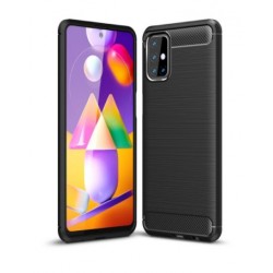 Silikonové pouzdro CARBON pro Samsung Galaxy M51 M515F černé