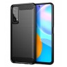 Silikonové pouzdro CARBON pro Huawei P Smart 2021 černé