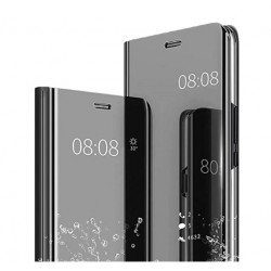 Smart pouzdro Mirror pro Samsung Galaxy A12 černé