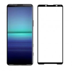 Full cover 3D tvrzené sklo 9H pro Sony Xperia 5 II černé