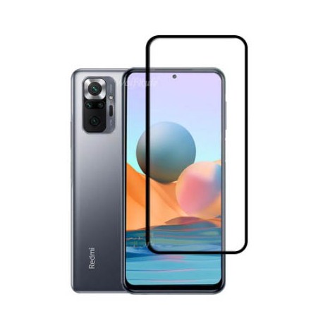 Full cover 3D tvrzené sklo 9H pro Xiaomi Redmi Note 10 černé