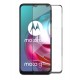 Full cover 3D tvrzené sklo 9H pro Motorola Moto G30 černé