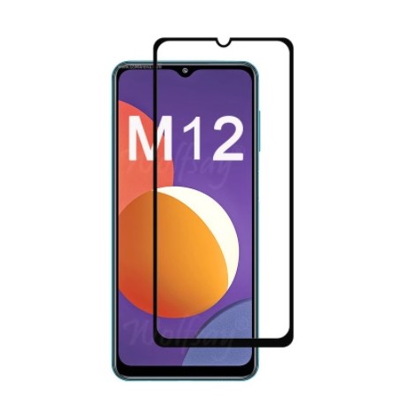 Full cover 3D tvrzené sklo 9H pro Samsung Galaxy M12 černé