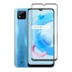 Full cover 3D tvrzené sklo 9H pro Realme C21 černé