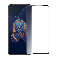 Full cover 3D tvrzené sklo 9H pro Asus Zenfone 8 černé