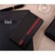 Kožené peněženkové pouzdro pro Asus Zenfone 8 černé