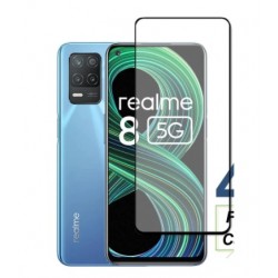 Full cover 3D tvrzené sklo 9H pro Realme 8 5G černé