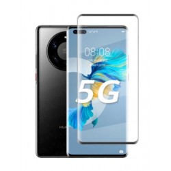 Full cover 3D zahnuté tvrzené sklo 9H pro Huawei Mate 40 Pro černé