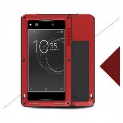Love Mei Case outdoor pouzdro pro Sony Xperia XA1 červené