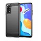 Silikonové pouzdro CARBON pro Xiaomi Redmi Note 11 Pro černé