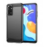 Silikonové pouzdro CARBON pro Xiaomi Redmi Note 11 Pro černé