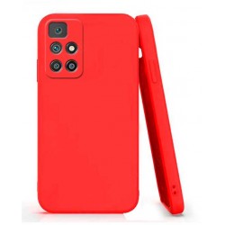 Silikonové pouzdro pro Xiaomi Redmi 10 červené
