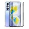 Full cover 3D tvrzené sklo 9H pro Tecno Camon 18 Premier černé