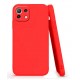 Silikonové pouzdro pro Xiaomi Mi 11 Lite červené