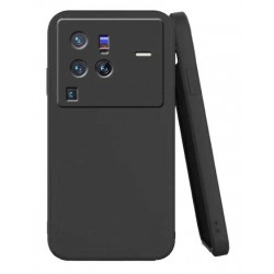Silikonové pouzdro pro Vivo X80 Pro černé