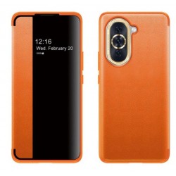 Pouzdro Smart View pro Huawei Nova 10 oranžové
