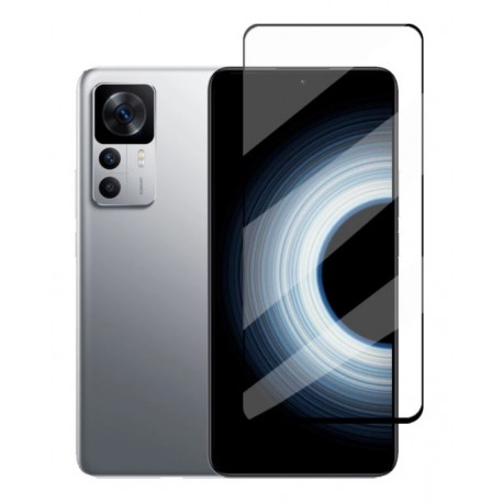 Full cover 3D tvrzené sklo 9H pro Xiaomi 12T černé