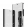 Smart pouzdro Mirror pro Samsung Galaxy M13 stříbrné