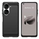 Silikonové pouzdro CARBON pro Asus Zenfone 9 / 10 černé