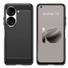 Silikonové pouzdro CARBON pro Asus Zenfone 9 / 10 černé