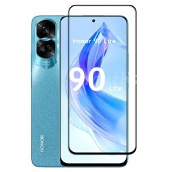 Full cover 3D tvrzené sklo 9H pro Honor 90 Lite 5G černé