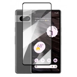Full cover 3D tvrzené sklo 9H pro Google Pixel 7A černé