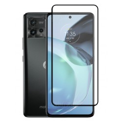 Full cover 3D tvrzené sklo 9H pro Motorola Moto G72 černé