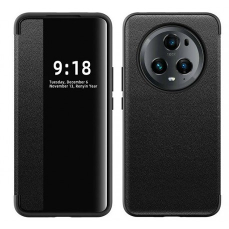 Pouzdro Smart View pro Honor Magic5 Pro 5G černé