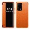Pouzdro Smart View pro Poco F5 Pro oranžové