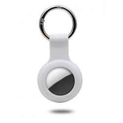 Silikonová klíčenka pro Apple AirTag bílá