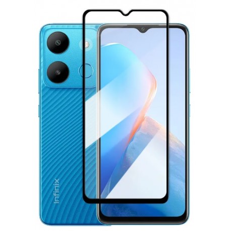 Full cover 3D tvrzené sklo 9H pro Infinix Smart 7 HD černé