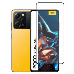 Full cover 3D tvrzené sklo 9H pro Poco X5 Pro 5G černé
