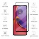 3D ochranné tvrzené sklo Full Cover pro Motorola Moto G84 5G černé