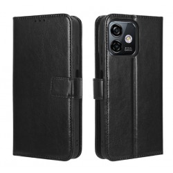 Ulefone Note 16 Pro kožená peněženka černá