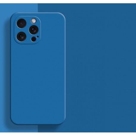 Silikonové pouzdro pro Apple iPhone 15 Pro modré
