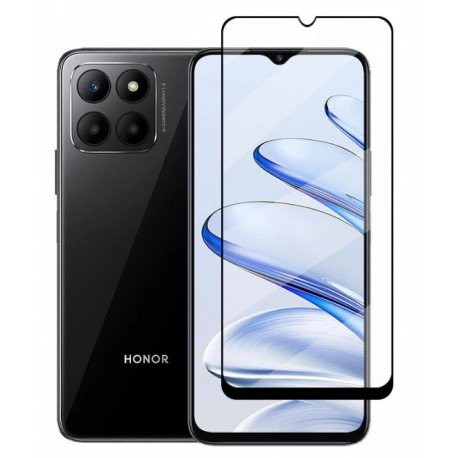 Full cover 3D tvrzené sklo 9H pro Honor 70 Lite 5G černé