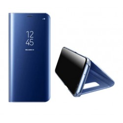 Smart pouzdro Mirror pro Samsung Galaxy S22 5G modré