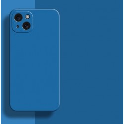 Silikonové pouzdro pro Apple iPhone 15 Plus modré