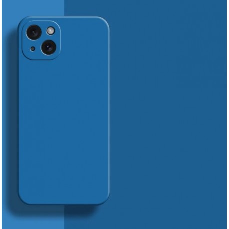 Silikonové pouzdro pro Apple iPhone 15 Plus modré