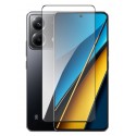 Full cover 3D tvrzené sklo 9H pro Poco X6 5G černé