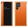 Pouzdro Smart View pro Samsung Galaxy S24 oranžové