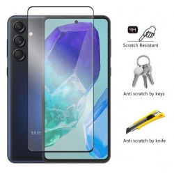 Full cover 3D tvrzené sklo 9H pro Samsung Galaxy M55 5G černé