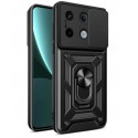 Outdoorové armor odolné pouzdro pro Xiaomi Redmi Note 13 Pro+ 5G černé