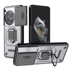 Outdoorové armor odolné pouzdro pro OnePlus 12 5G stříbrné