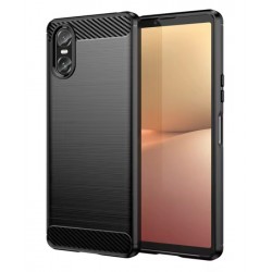 Silikonové pouzdro CARBON pro Sony Xperia 10 VI černé